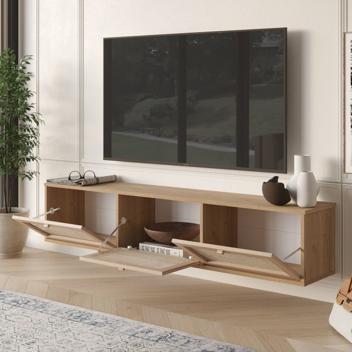 Hanah Home Dune - DN1-SJ Soporte para TV de Roble Hanah Home Dune - DN1-SJ Soporte para TV de Roble